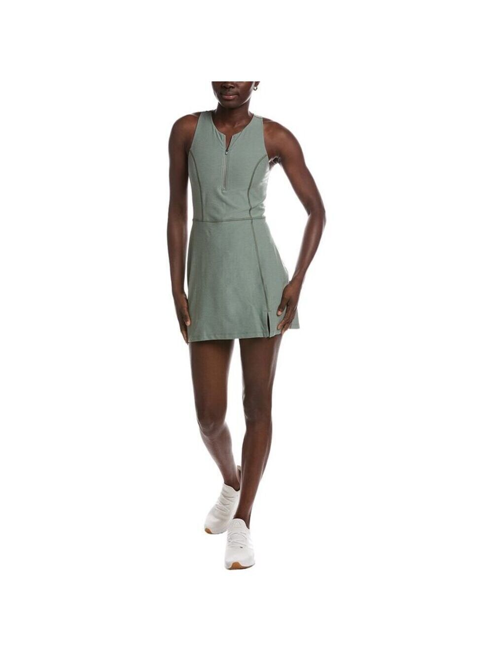 Beyond Yoga Spacedye Move Up Mini Dress Sage Green Women’s Size XS